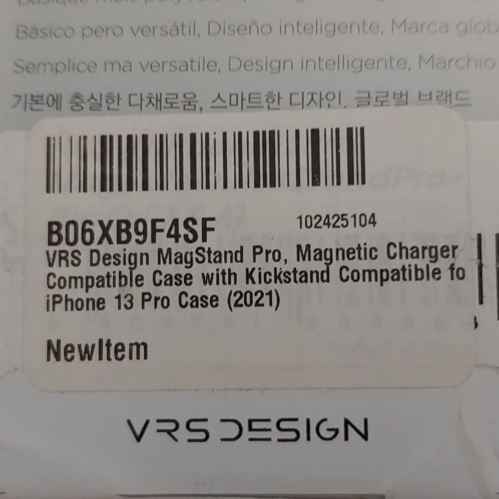 VRS Design iPhone 13Pro Phone Case NIB